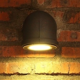 Luminária de parede estilo loft, vintage, para balcão de bar, com cano de água, holofote, iluminação para lote, lâmpada para varanda e escada