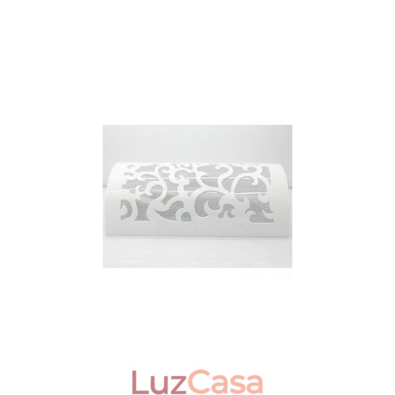 Decoração de alta qualidade ALL BLUE de padrões ou desenhos esculpidos em luminária de parede de madeira