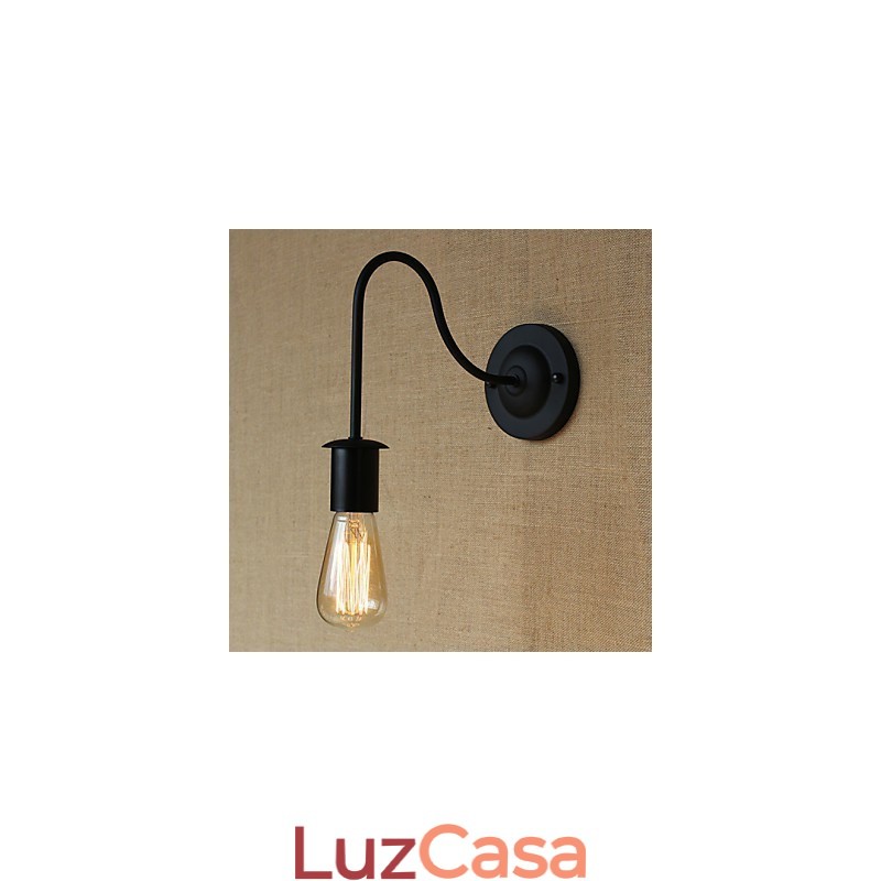 American Country Pastoral Simplicidade Personalidade Criativa Retro Luminária de Parede Decorativa Corredor Escadas