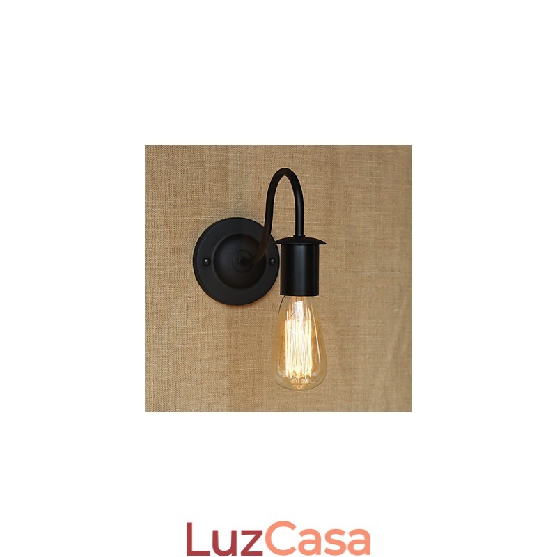 American Country Pastoral Simplicidade Personalidade Criativa Retro Luminária de Parede Decorativa Corredor Escadas