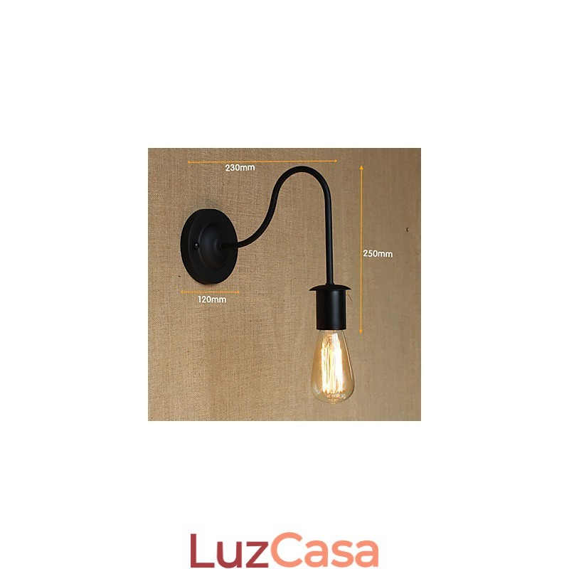 American Country Pastoral Simplicidade Personalidade Criativa Retro Luminária de Parede Decorativa Corredor Escadas