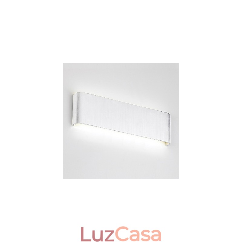 Luminárias de parede embutidas modernas contemporâneas de metal