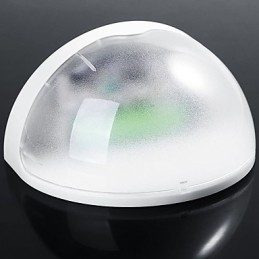 Lâmpada Solar Alimentada por Energia Solar Luz de Jardim Externa Sensor Automático Luz Solar Ativada (Branco)