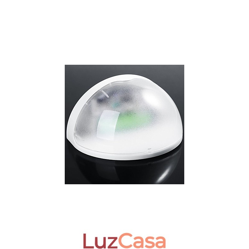 Lâmpada Solar Alimentada por Energia Solar Luz de Jardim Externa Sensor Automático Luz Solar Ativada (Branco)