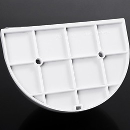 Lâmpada Solar Alimentada por Energia Solar Luz de Jardim Externa Sensor Automático Luz Solar Ativada (Branco)