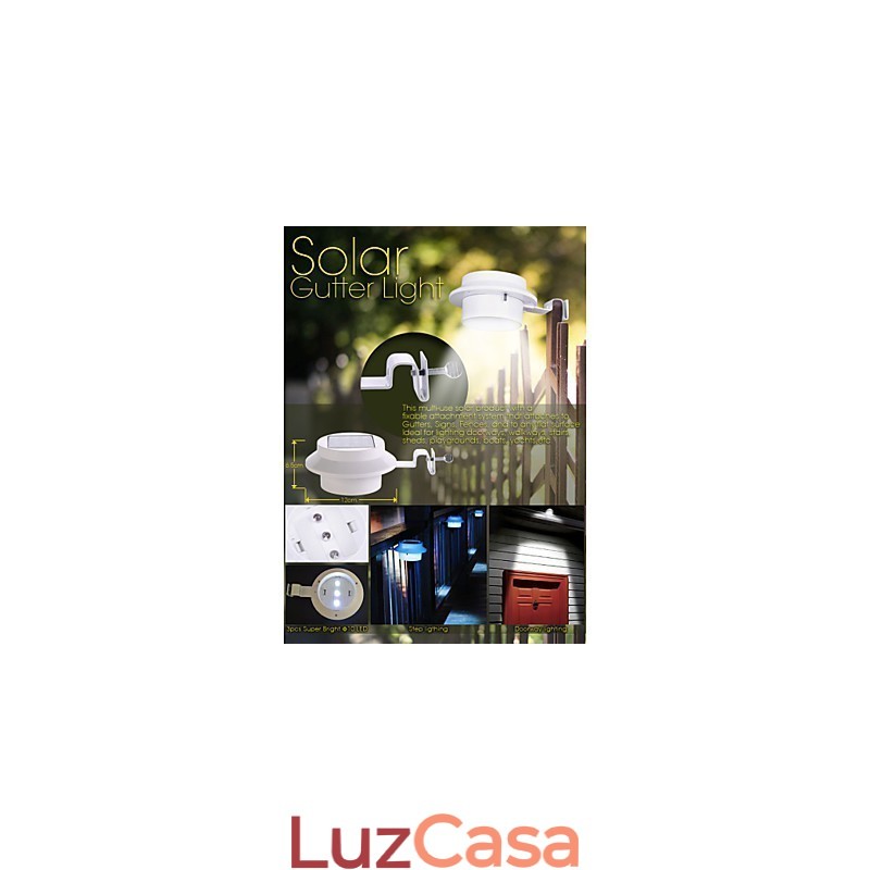 Lâmpada de teto solar Cerca Lâmpada de cerca Luzes de corredor Lâmpada de parede Pia