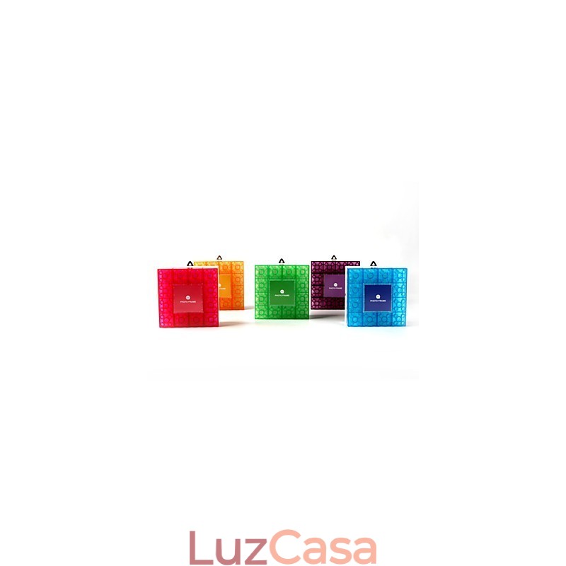 Blocos criativos Moldura Luz Colorida Bonitos Pequenos Presentes Lâmpada de Parede Cinto Gancho Luzes