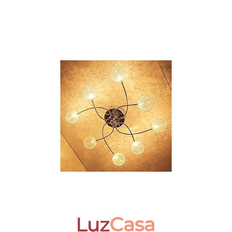 Moderno Contemporâneo Cristal Galvanizado Montagem Embutida