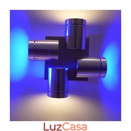 Mini Estilo Flush Mount Wall Lights Moderno Contemporâneo Metal