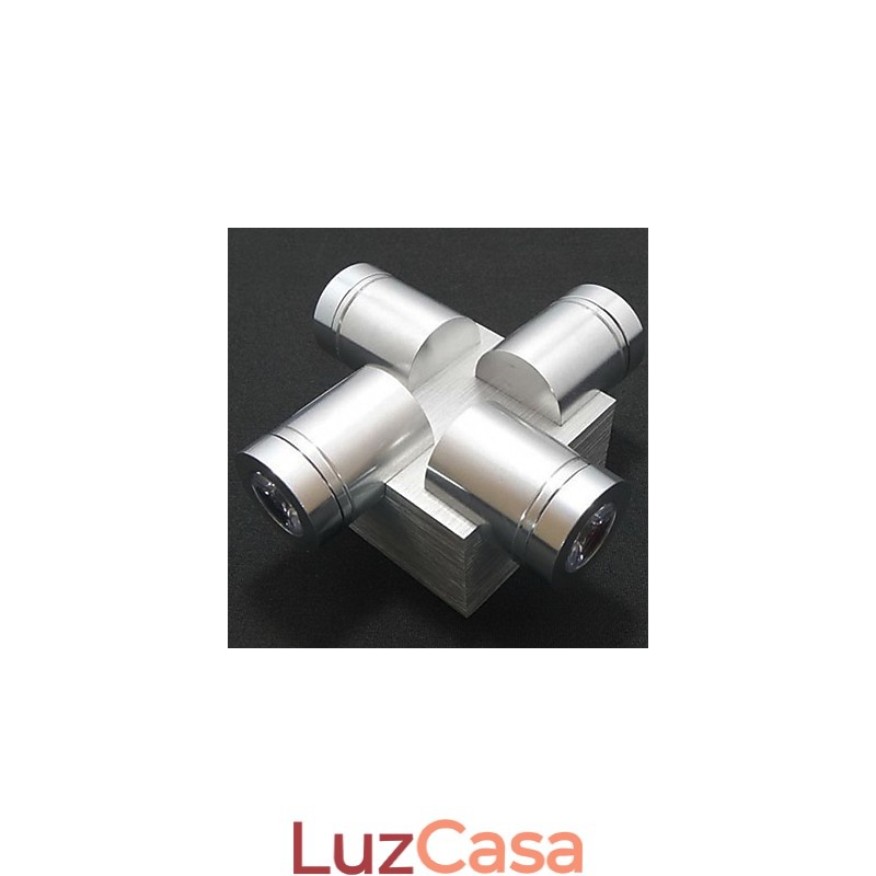 Mini Estilo Flush Mount Wall Lights Moderno Contemporâneo Metal