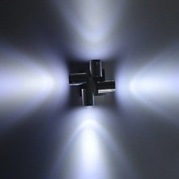 Mini Estilo Flush Mount Wall Lights Moderno Contemporâneo Metal