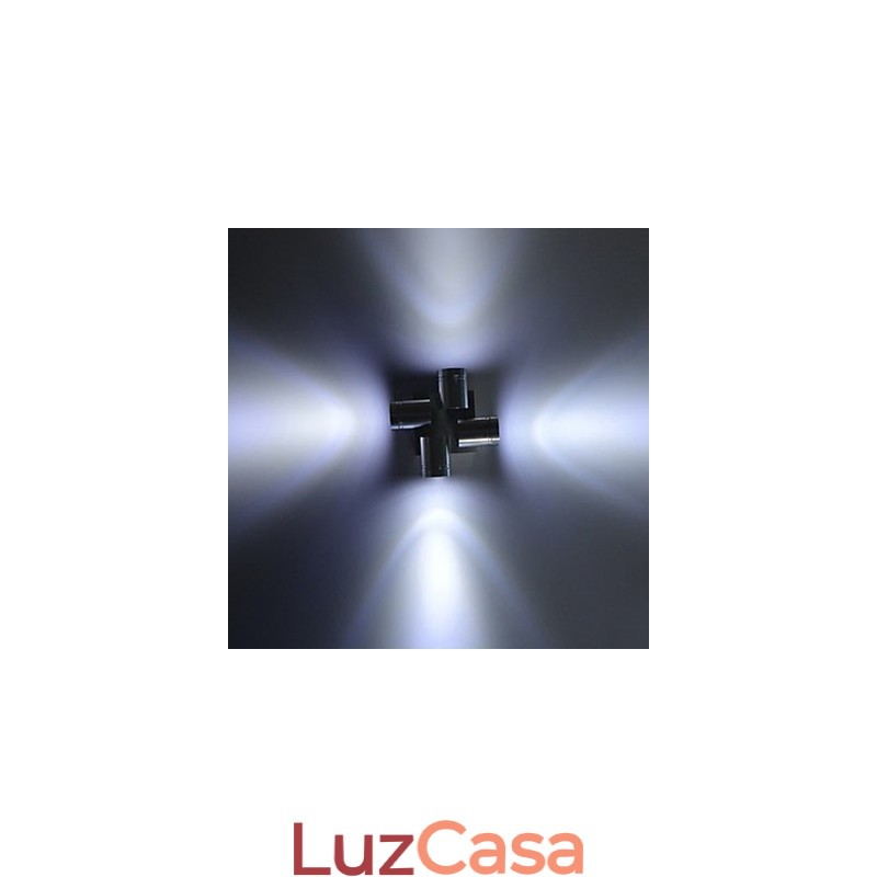 Mini Estilo Flush Mount Wall Lights Moderno Contemporâneo Metal