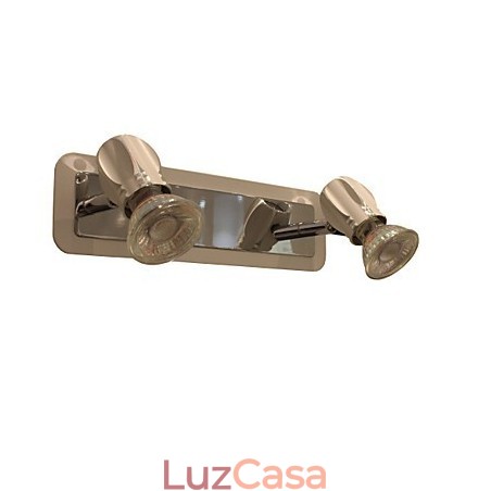 Moderno Chrome Wall Lights Luzes de banheiro com 2 luzes Moderno Chrome Wall Lights Luzes de banheiro com 2 luzes