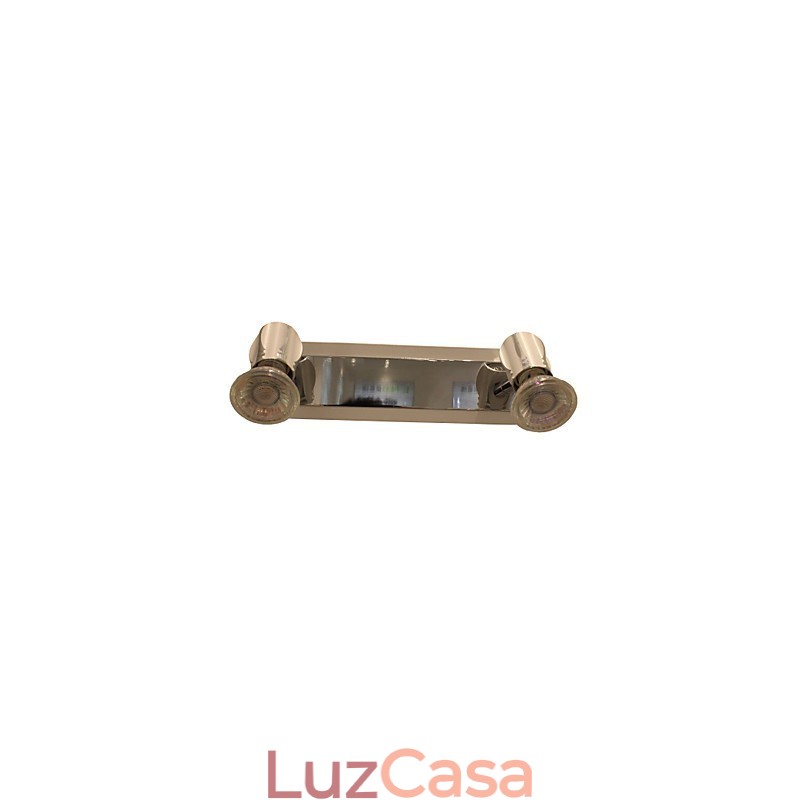 Moderno Chrome Wall Lights Luzes de banheiro com 2 luzes