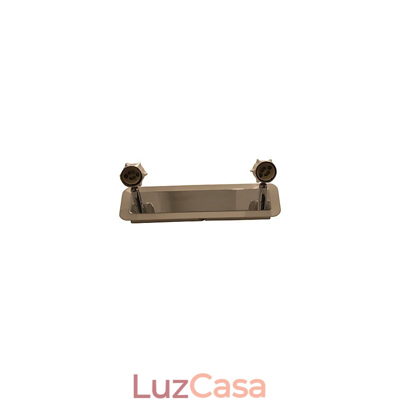 Moderno Chrome Wall Lights Luzes de banheiro com 2 luzes