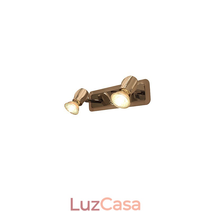 Moderno Chrome Wall Lights Luzes de banheiro com 2 luzes