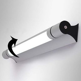 Iluminação de banheiro moderna contemporânea T5 Metal