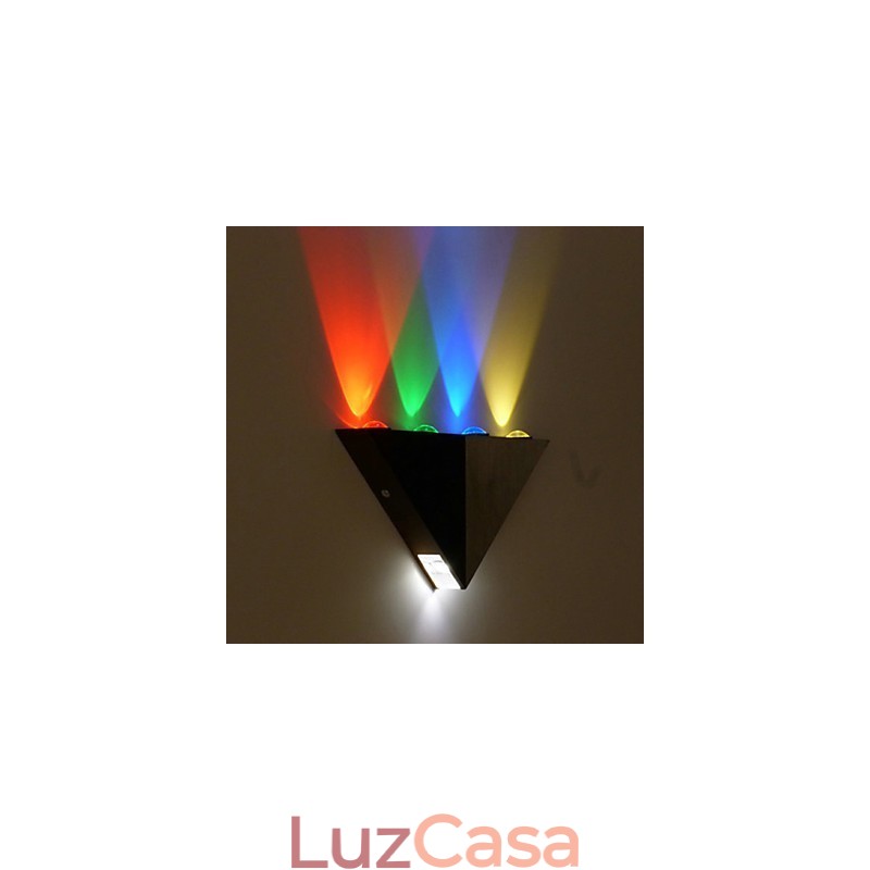 Lâmpada Multi T Temperatura de Cor Modelo de Barra Criativa Arandelas de Parede Metal