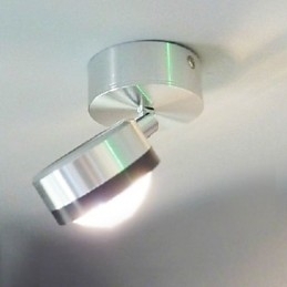 Luminária de parede moderna com luz difusa Design Sci Fi