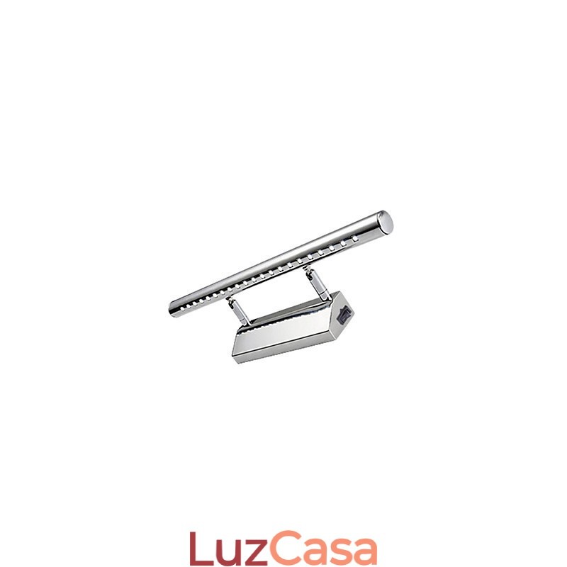 Espelho de luz para banheiro branco quente Ac100 240V