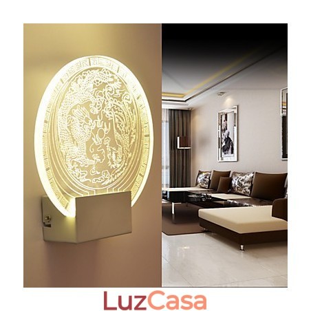 Apliques de parede PVC Lâmpada Luz Moderna Contemporânea Metal Apliques de parede PVC Lâmpada Luz Moderna Contemporânea Metal