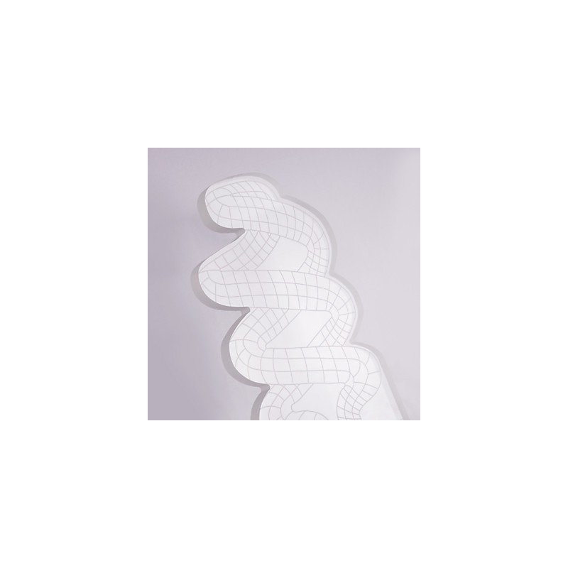 Luminária de parede acrílica PVC Lâmpada de luz Chip Moderna Contemporânea Metal