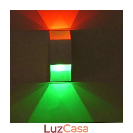 Modelo de barra criativa trapezoidal dupla arandelas de parede modernas contemporâneas de metal Modelo de barra criativa trapezoidal dupla arandelas de parede modernas contemporâneas de metal