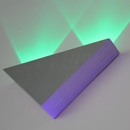 Luminárias de parede embutidas modernas contemporâneas de metal