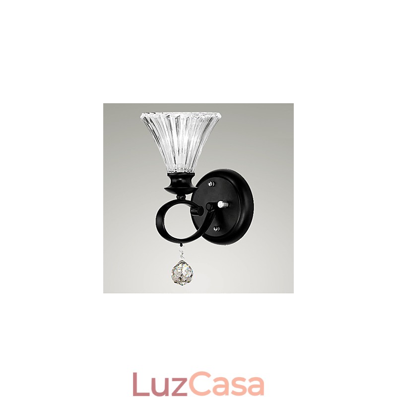 Apliques de parede Cristal Moderno Contemporâneo Metal