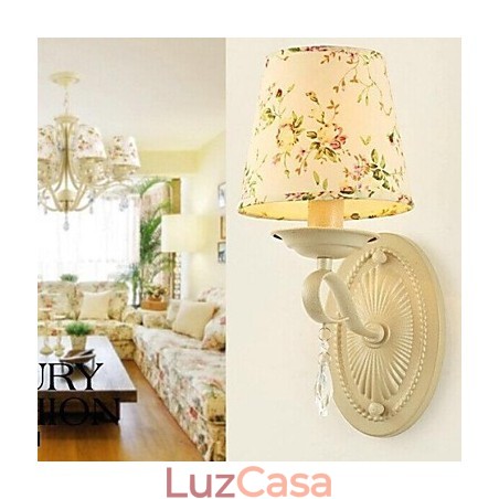 Apliques de parede estilo mini cristal moderno e contemporâneo metal Apliques de parede estilo mini cristal moderno e contemporâneo metal