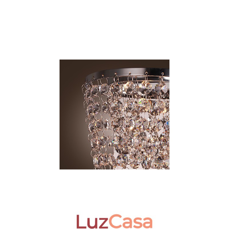 Lavadoras de parede de cristal Metal moderno