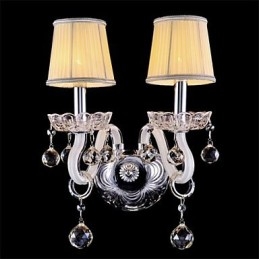 Cristal Mini Estilo Arandelas de Parede Vela Luzes de Parede Modernas Contemporâneas Vidro
