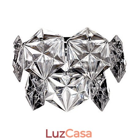 Apliques de parede de cristal Moderno Contemporâneo G9 Cristal Apliques de parede de cristal Moderno Contemporâneo G9 Cristal