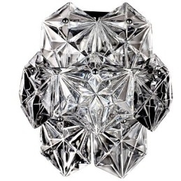 Apliques de parede de cristal G9 Cristal