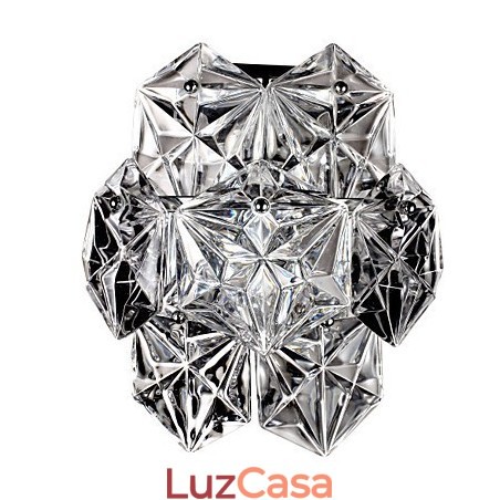 Apliques de parede de cristal G9 Cristal Apliques de parede de cristal G9 Cristal