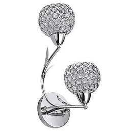 Apliques de parede de cristal Metal moderno e contemporâneo