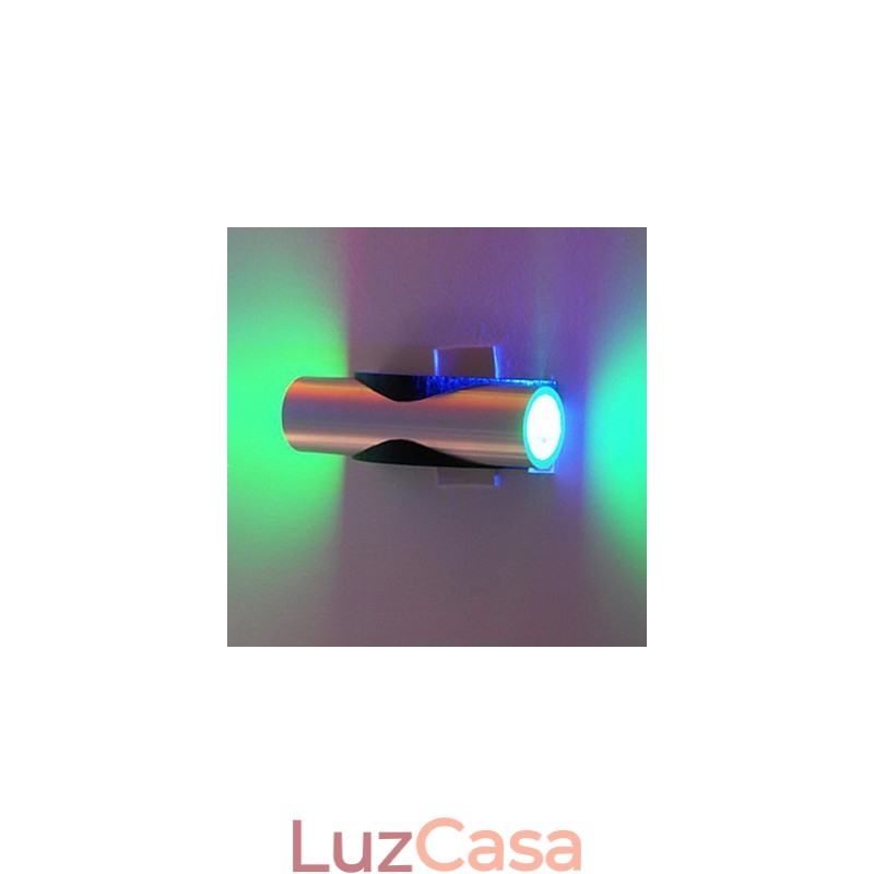 Mini Estilo Flush Mount Wall Lights Moderno Contemporâneo Metal