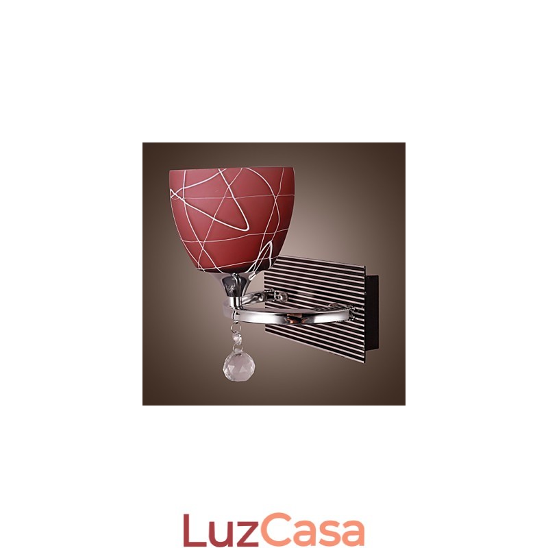 Luminária de parede de alta qualidade com 1 luz