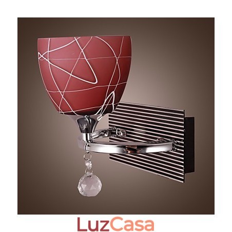 Luminária de parede de alta qualidade com 1 luz