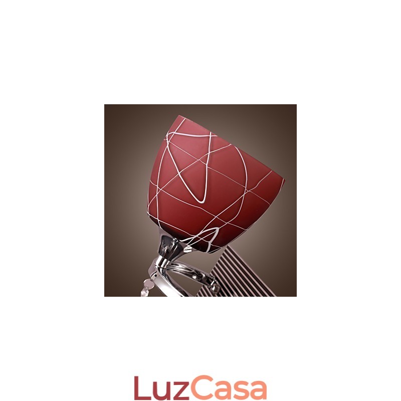 Luminária de parede de alta qualidade com 1 luz