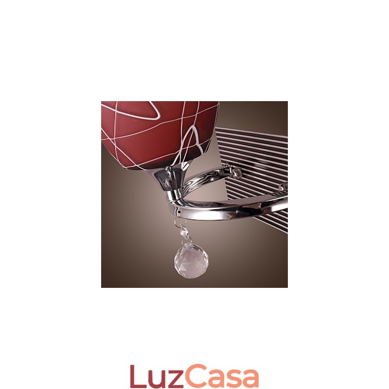 Luminária de parede de alta qualidade com 1 luz