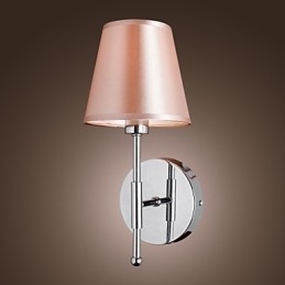 Luminária de parede de design simples com luz quente
