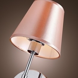 Luminária de parede de design simples com luz quente