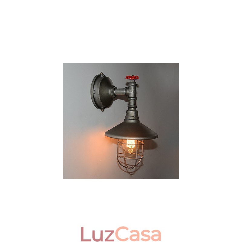 Nova luminária de parede estilo loft retrô vintage industrial Edison luminária pendente