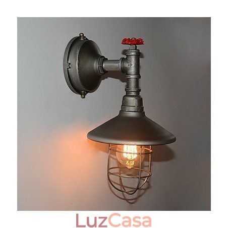 Nova luminária de parede estilo loft retrô vintage industrial Edison luminária pendente