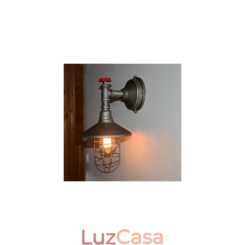 Nova luminária de parede estilo loft retrô vintage industrial Edison luminária pendente