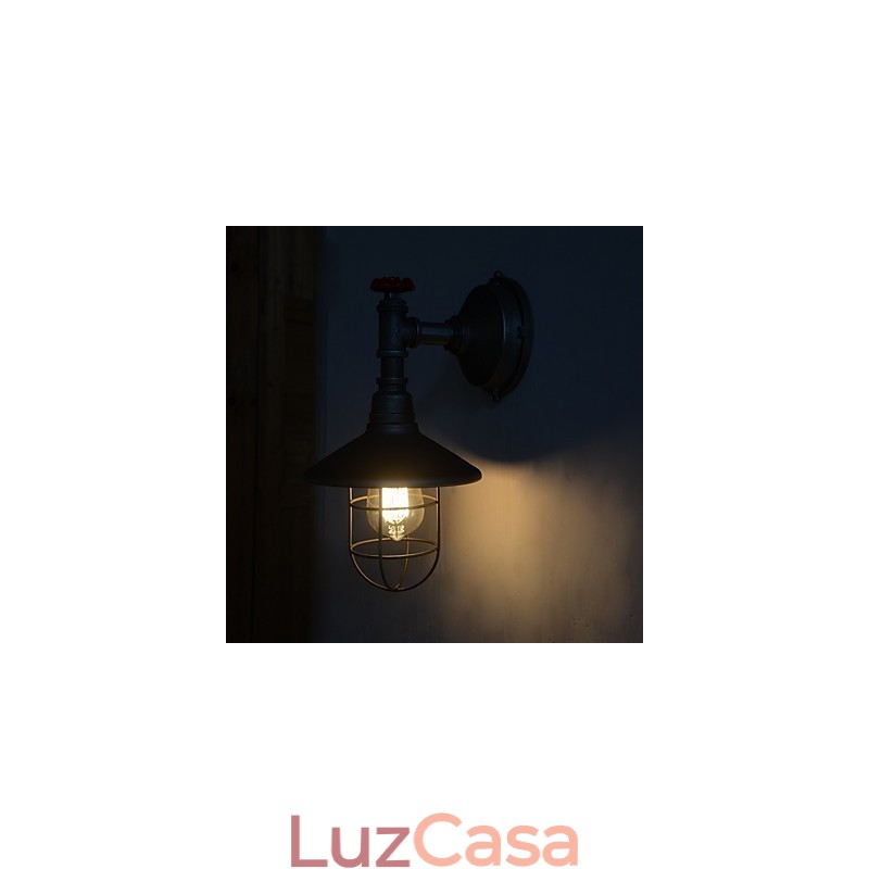 Nova luminária de parede estilo loft retrô vintage industrial Edison luminária pendente
