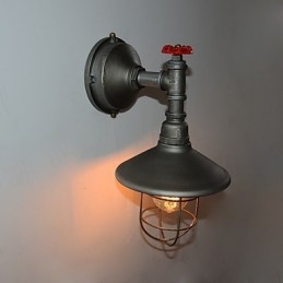 Nova luminária de parede estilo loft retrô vintage industrial Edison luminária pendente