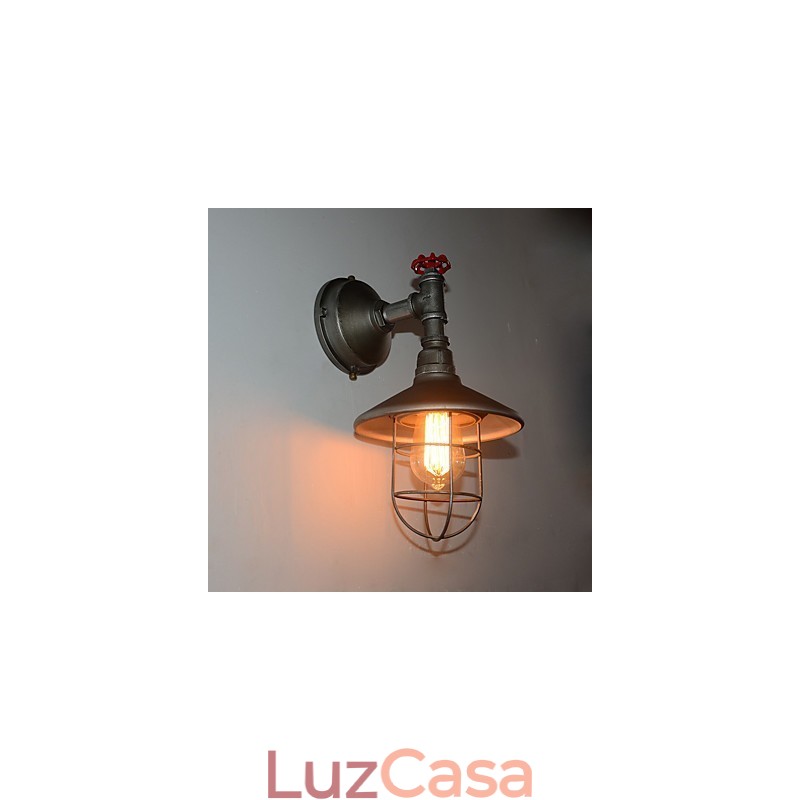 Nova luminária de parede estilo loft retrô vintage industrial Edison luminária pendente