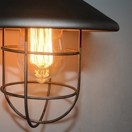 Nova luminária de parede estilo loft retrô vintage industrial Edison luminária pendente